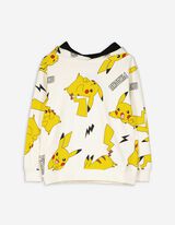 Kapucnis felső - Pikachu - feher