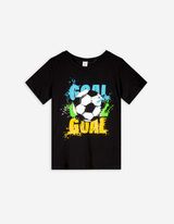 T-shirt - nadruk - czarny