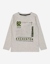 Maglia a manica lunga - Statement - grigio chiaro