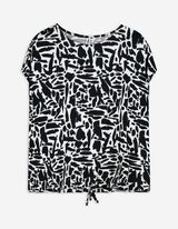 T-Shirt - Kordel - weiß