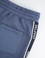 Joggingbroek - Contraststrepen - blauw