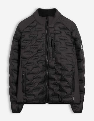 Jacke - Stehkragen - schwarz