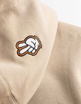 Sweatshirt - Stickerei - Beige