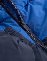 Jacke - gemustert - Dunkelblau