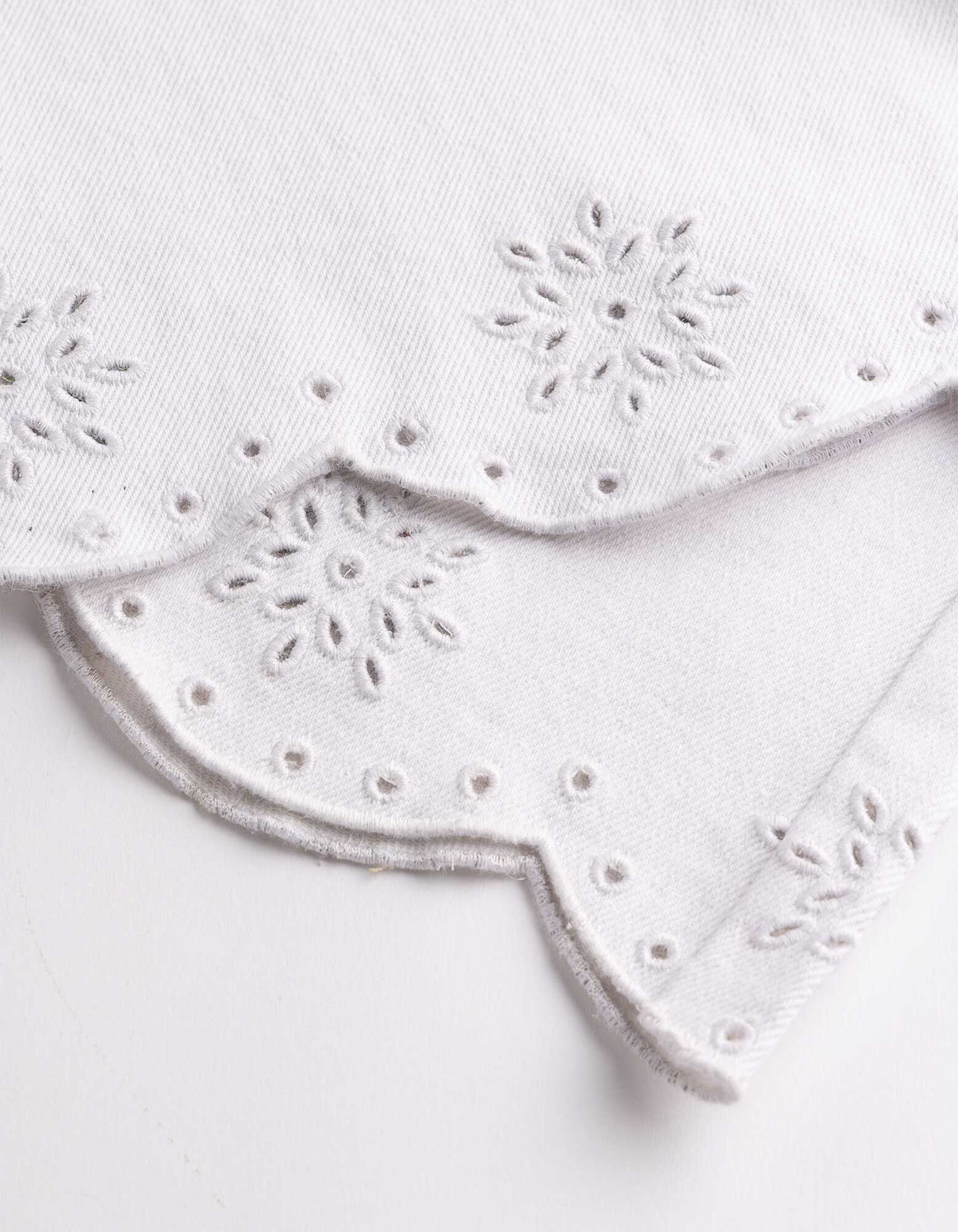 Jeans - Wide Fit - wei&szlig;