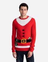 Pullover en tricot - Le jour de Noël - Rouge