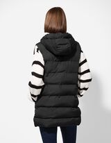 Steppweste - Kapuze mit Tunnelzug