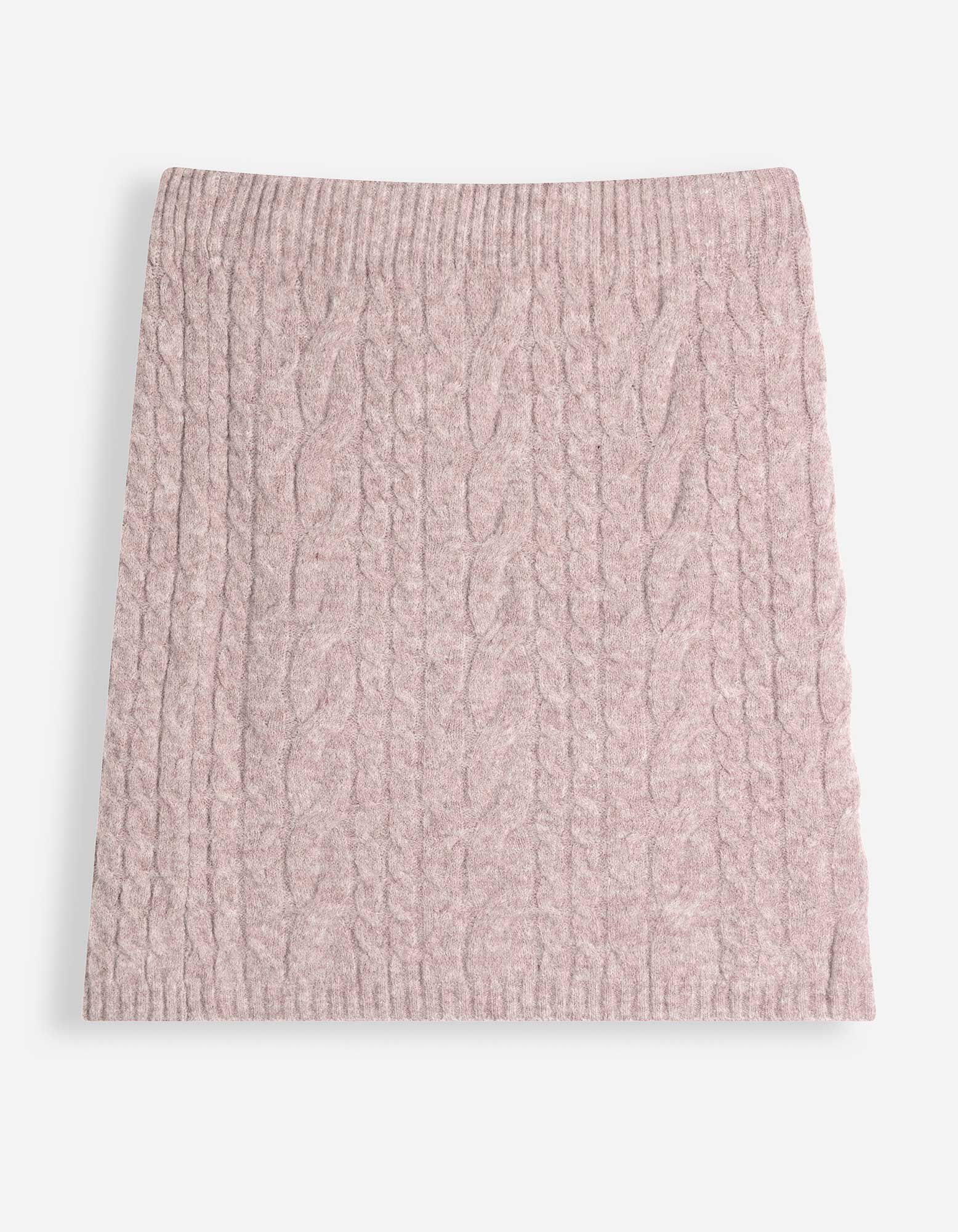 Strickrock - Zopfstrick - Lila