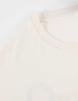 Majica kratkih rukava - Štampanje pozadi - bela