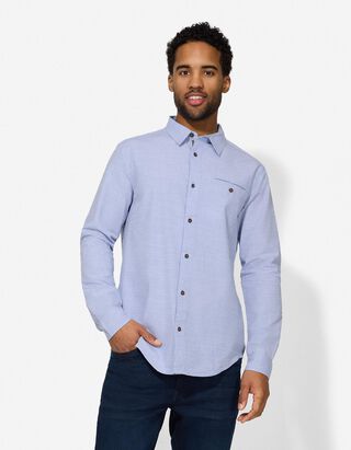 Chemise - Coton - Bleu clair