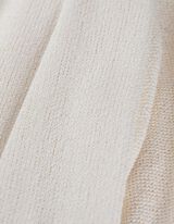 Kardiganas - Viskozės mi&scaron;inys - baltas