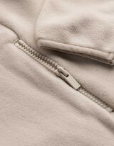 Fleecejacke - Oversized Fit - Off-White
