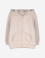 Sweatvest - Katoenmix - wit