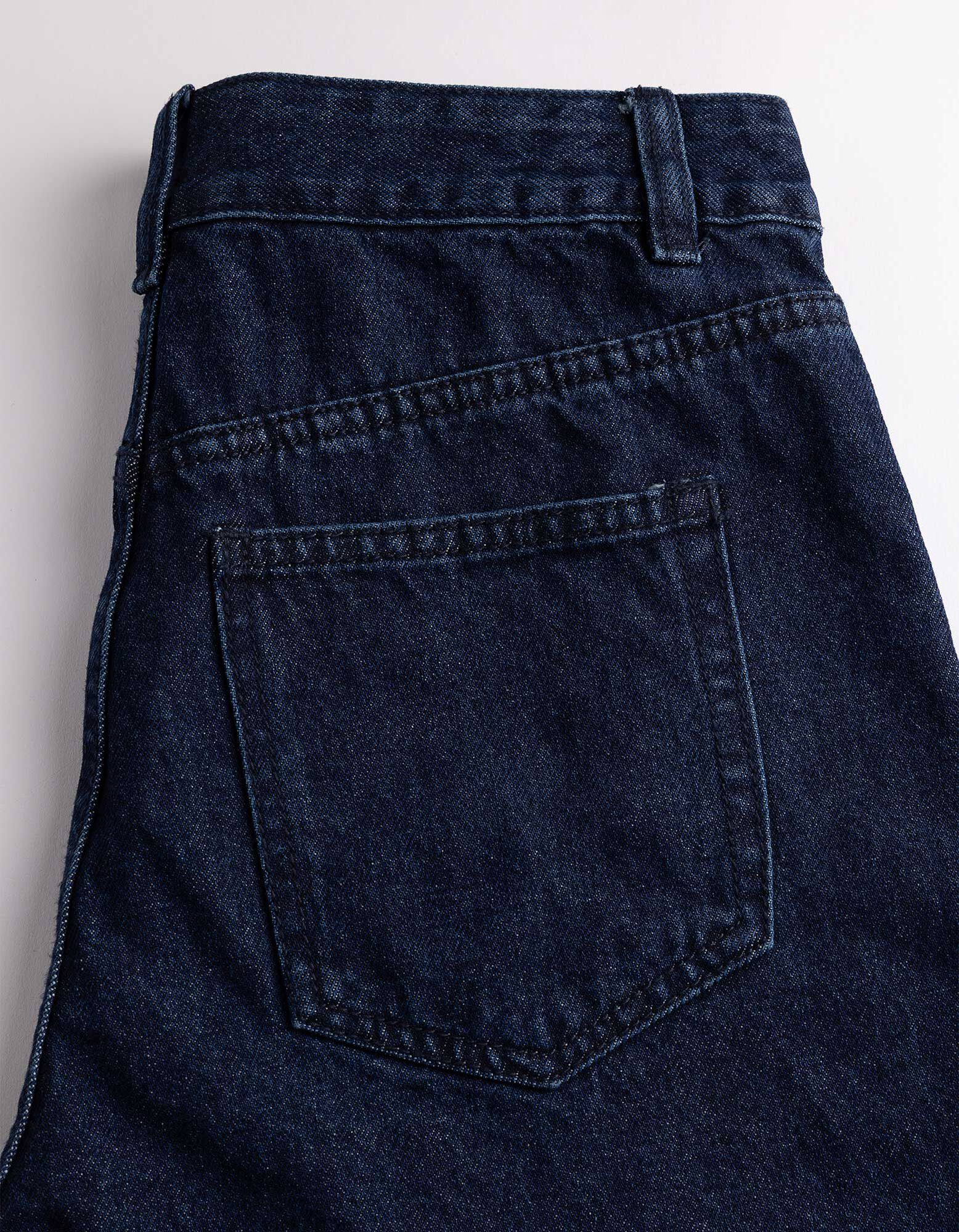 Jeansshorts - Regular Fit - dunkelblau