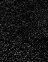 Pletená košile - lurex - cerná