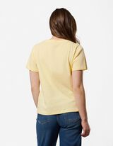 T-Shirt - Ziersteine - hellgelb