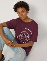 T-Shirt - Lilo & Stitch - Lila