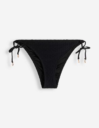 Bikinislip - Mesh - Schwarz
