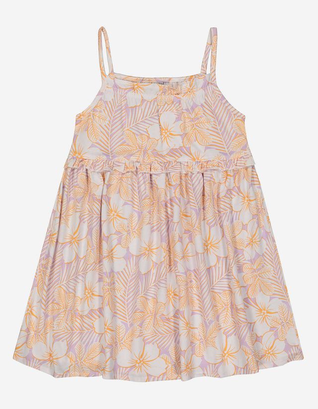 Mädchen Kleid - Florales Muster  