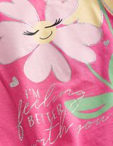 T-shirt - Impression avant - rose