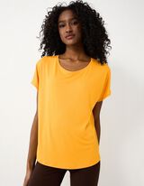 T-shirt - Ademend - Oranje