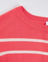 Pulóver - LENZING™ ECOVERO™ - vilagos piros