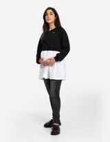 Pullover lungo - Moda Premaman - nero
