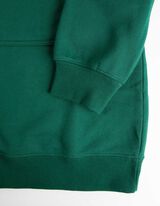 Suknelė - Gobtuvas su įvertu rai&scaron;teliu - tamsiai zalias