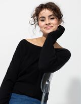 Pullover - Oversized Fit - nero