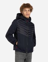 Gewatteerde jas - Waterafstotend - donkerblauw