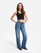 Trumpa palaidinė - Nėrinių apvadas - juodas