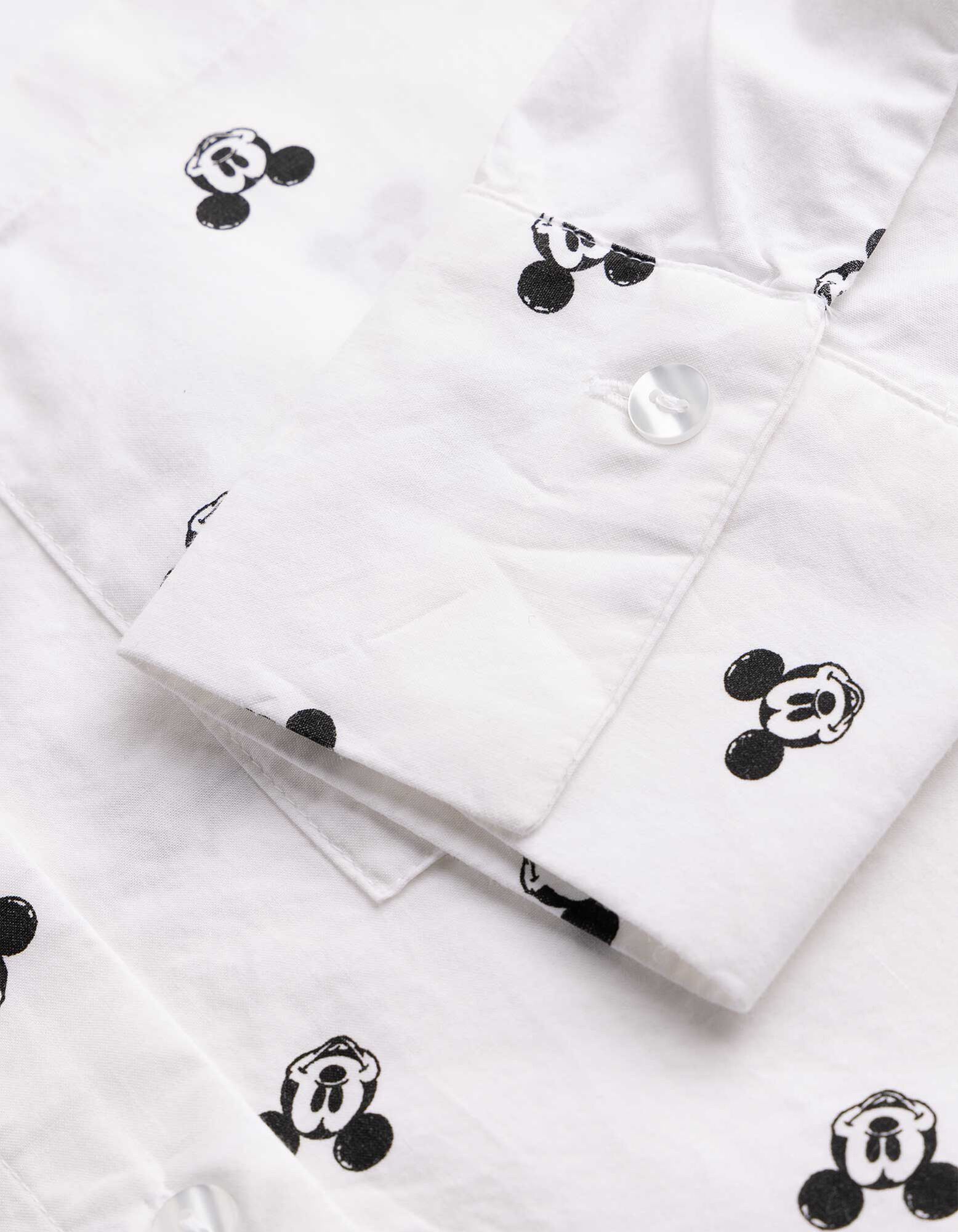 Blouse - Mickey Mouse - wit
