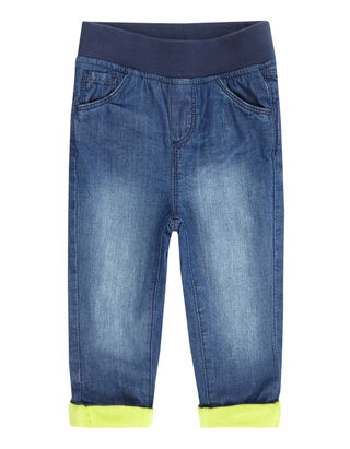 Baby Jeans mit elastischem Bund&nbsp;