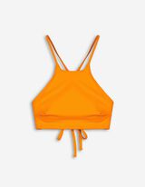 Top bikini - Allacciatura - arancione