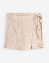 Rok - Vetersluiting - Beige