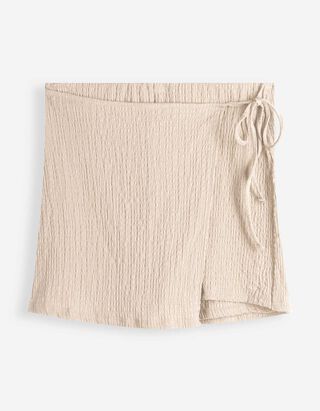 Rok - Vetersluiting - Beige