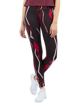 Damen Funktionsleggings mit abstraktem Muster&nbsp;