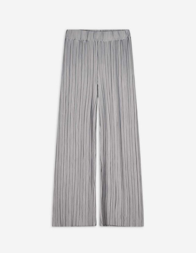 Broek - Plooien - grijs