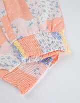 Kelnės - Gėlių raštai - sviesiai rozinis