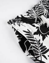 Pantaloncini - Misto lino - nero