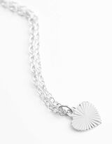 Naszyjnik - Wisiorek - srebrny