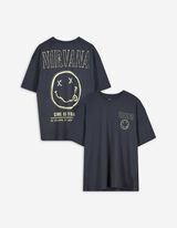 Tricou - Nirvana - Gri inchis