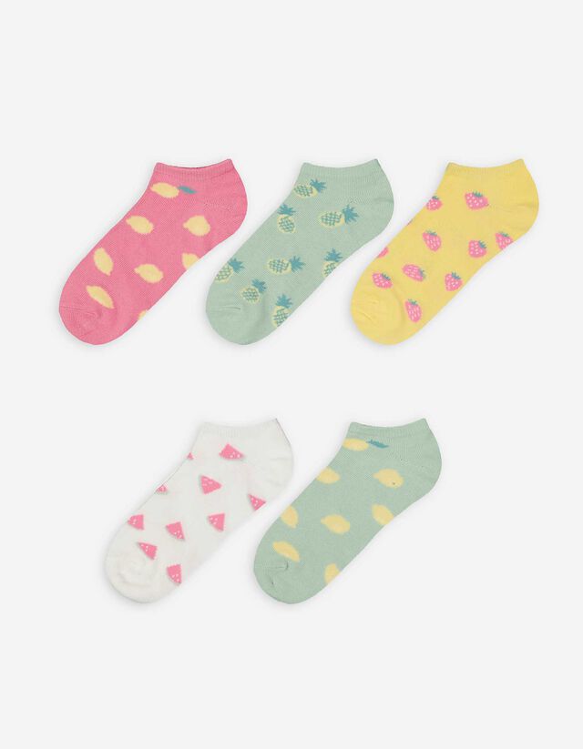 Calze sneakers - Confezione da 5 pezzi