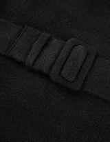 pletena haljina - Remen - crna