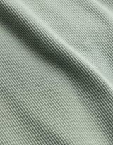 Cropped Top - Gerippt - t&uuml;rkis