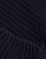 Pletený sveter - Jednofarebný - tmavomodra