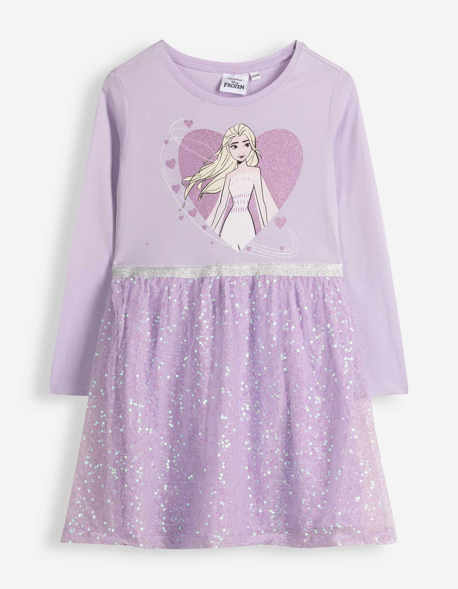 Robe - Frozen - mauve clair