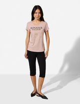 T-Shirt - Glitzerprint - Rosa