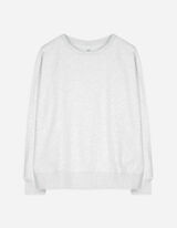 Mikina - Oversized Fit - svetloseda