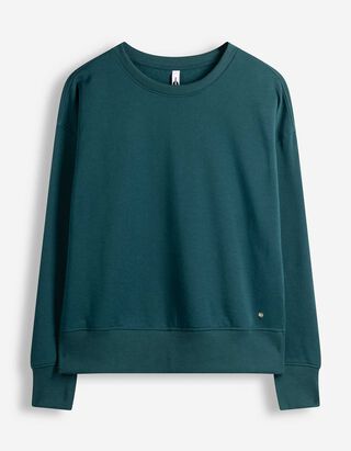 Sweatshirt - Oversized Fit - Petrol